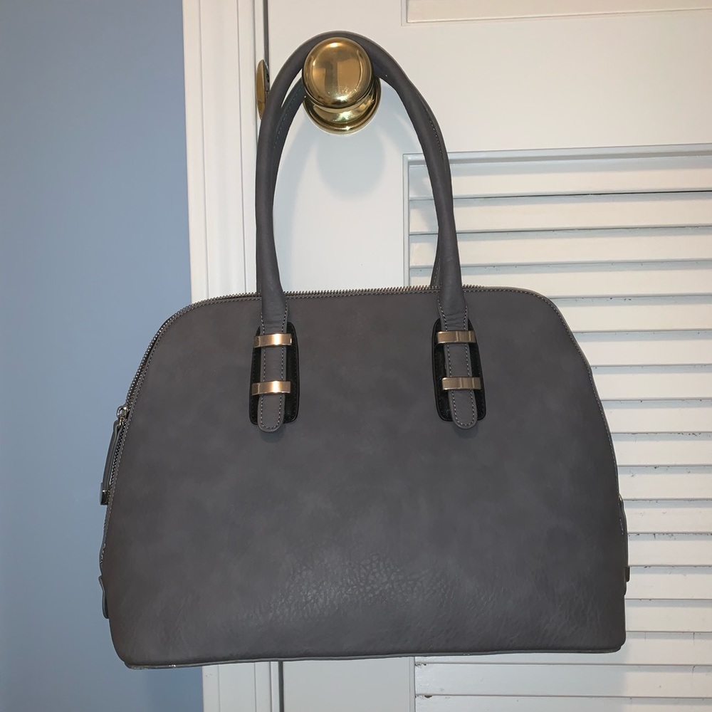Gray Shoulder Bag
